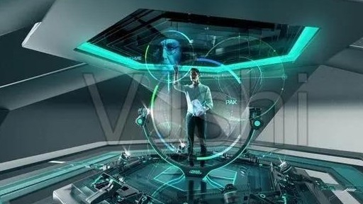 医生通过全息虚拟图像,精准指导医疗仪器开展手术;通过远程视频会议