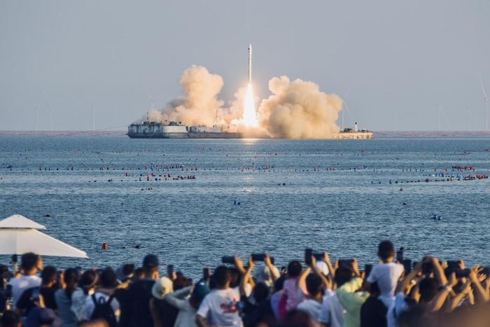 烟台海阳发射图片