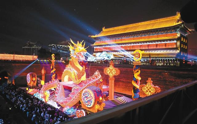 西安年最中国2024年西安市新春文化旅游系列活动暨长安灯会正式开启
