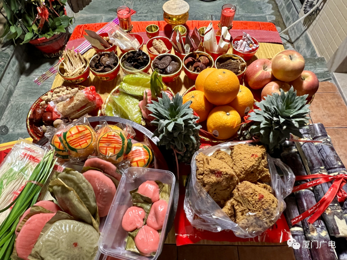 泉州:拜天公对于我们闽南人来说是春节头号大事漳州:拜天公,赐福全家
