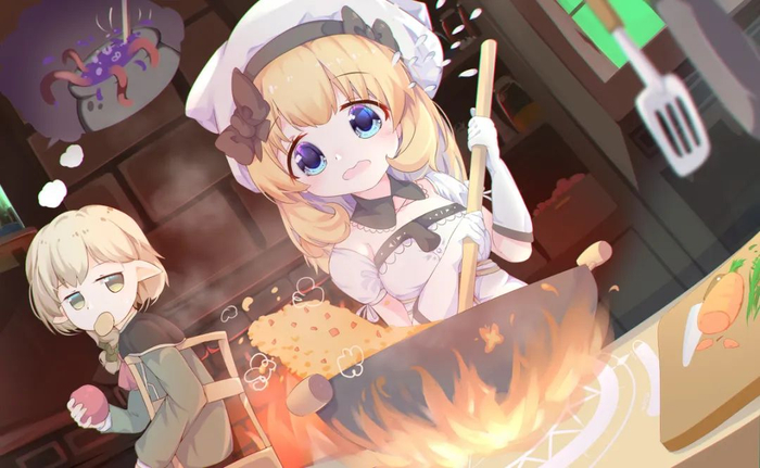 【颜落的美图|壁纸】厨圣啊!|艾儿|主题|老哥_新浪新闻