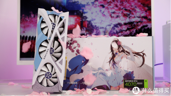 二次元颜霸老黄良心盈通rtx4070super樱瞳花嫁体验评测