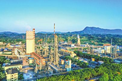 四川天华化工集团股份有限公司厂区。