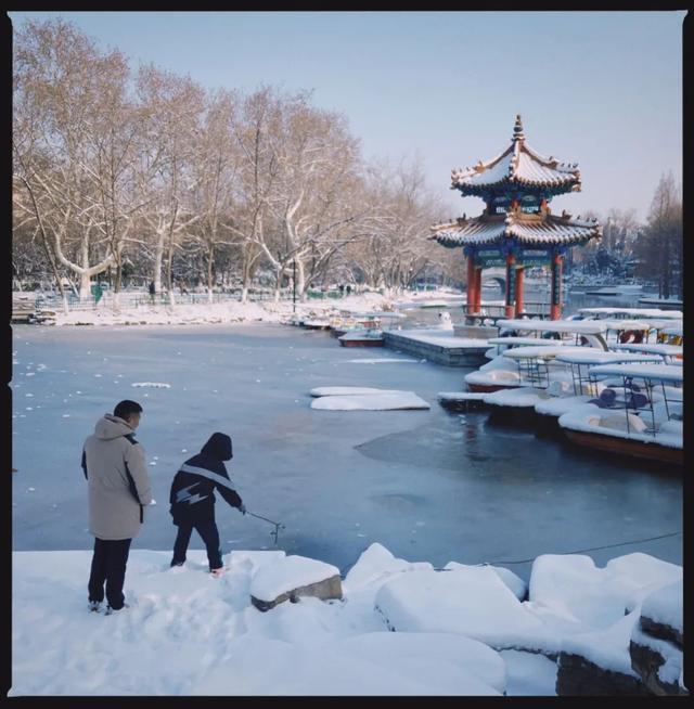 一场雪,竟然对济宁动了心治愈了整个冬天的寒冷雪景的浪漫济宁人的