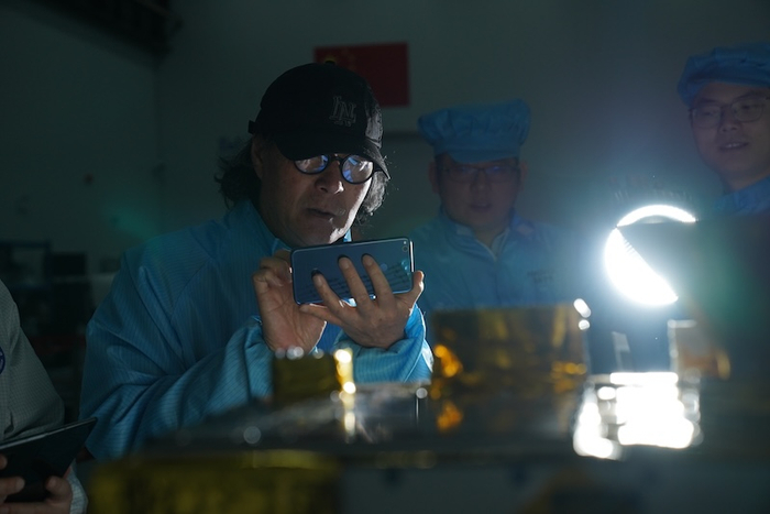 SCA-1艺术卫星实拍图