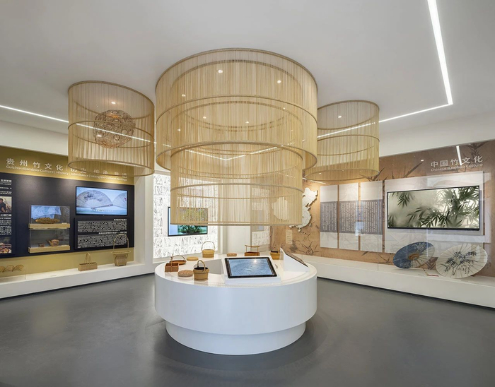 竹文化博物馆内景