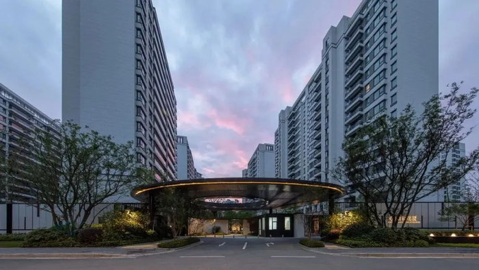 万科中海龙湖的社区入口设计,过于震撼了|社区|住宅|人车分流_新浪