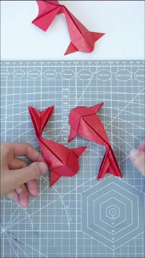 副栉龙折纸教程图片