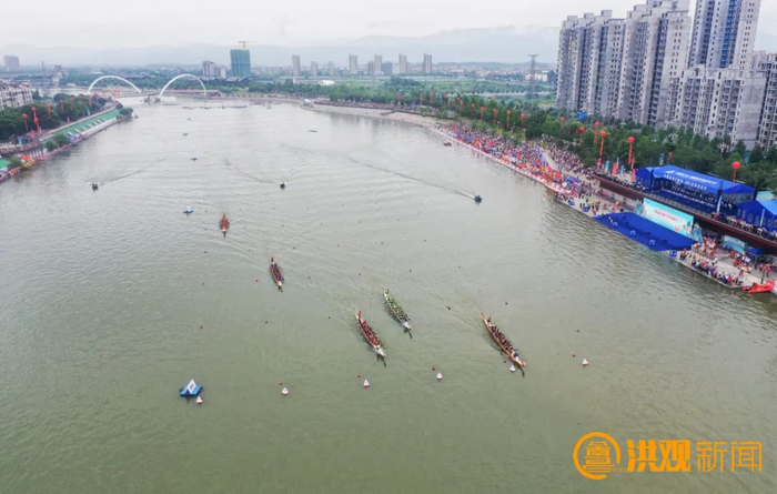 北潦河上的龙舟赛