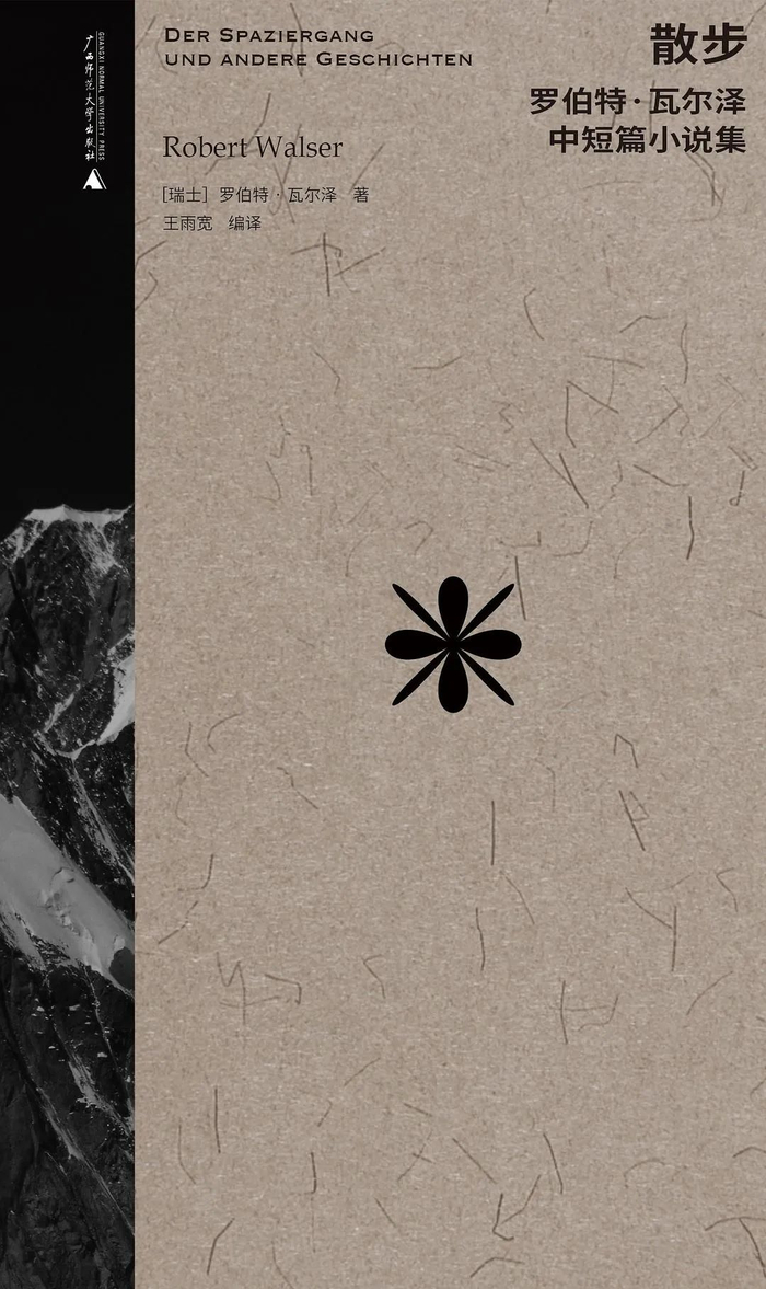 《散步》，作者：（瑞士）罗伯特·瓦尔泽，译者：王雨宽 编译，版本：野spring·广西师范大学出版社 2023年11月