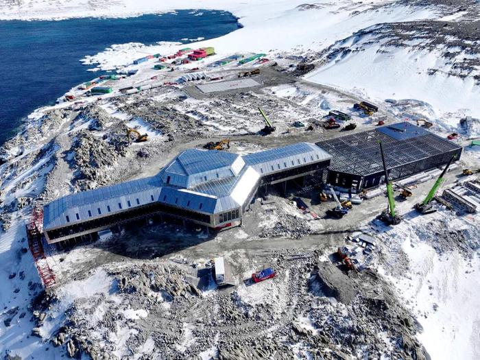 像搭积木一样建新站 我国第五座南极考察站建设进入最后冲刺阶段