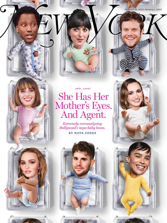 创意领域一直都是富人小孩们的后花园，nepo baby 、裙带关系问题同样很严重。