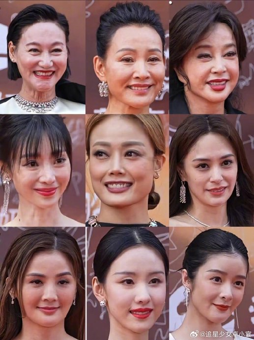 一些明星生图状态,看得出来脸型真的很重要……|脸型