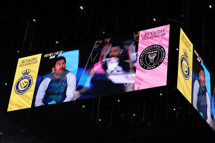 C罗和梅西只能在沙特隔空对决。