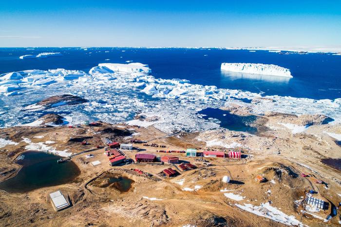 南极中山站。自然资源部供图
