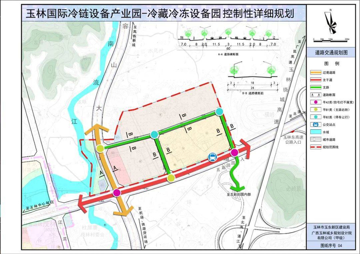 指容山大道,产业中路,产业东路,纵向联系规划区乃至高铁新城