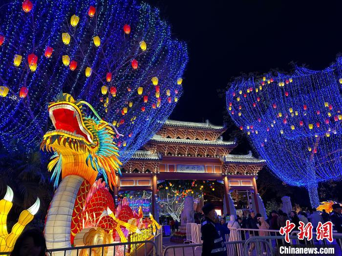 (新春走基层)以东坡文化为主题 惠州西湖花灯迎新春|惠州西湖|惠州市