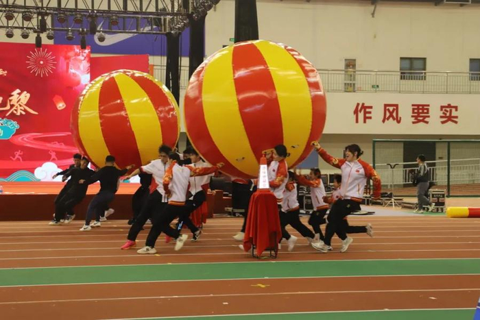 山东省优秀运动队春节联欢凝心迎