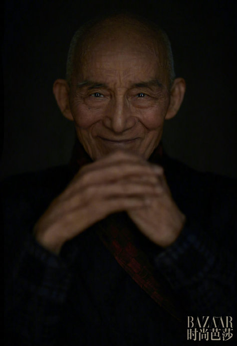 游本昌为时尚芭莎拍摄的一组写真 陈漫|游本昌|陈漫|时尚芭莎_新浪