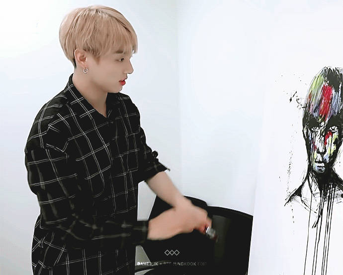 190208 bangtan bomb 今日展会 画画 /ame3jk 西柚|田