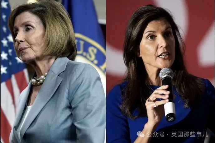 (左:佩洛西     右:黑利)拜登光速揶揄川普到:"他(川普)最近几天有点