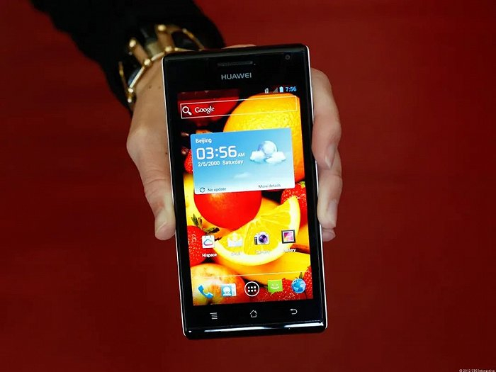 华为Ascend P1，图源华为中国官网