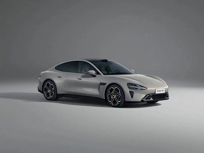 小米SU7，图源小米汽车官微