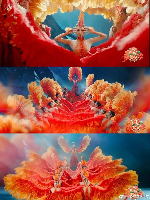 谁能顶啊……|孔雀|春节联欢晚会|杨丽萍_新浪新闻