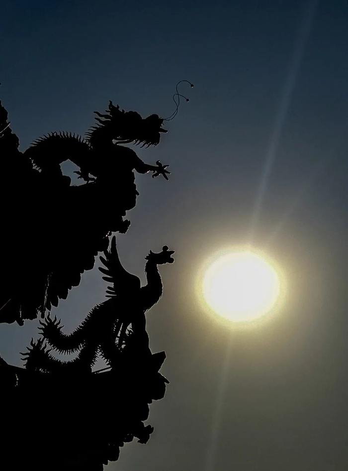 《龙凤呈祥》 陈英杰摄于南安诗山《龙腾四海》陈招培摄于东海普陀寺