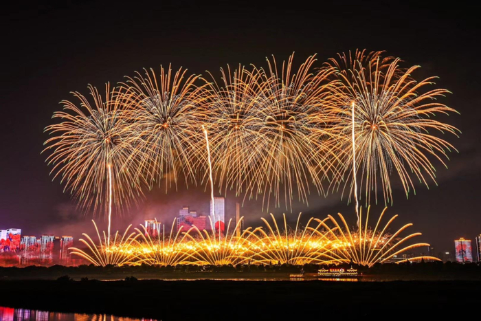 福州除夕夜大型烟花无人机光影秀观赏攻略来了!
