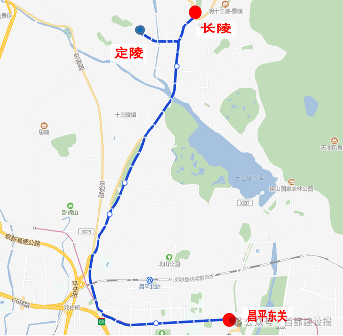通游新春专线8（景区）路由示意图