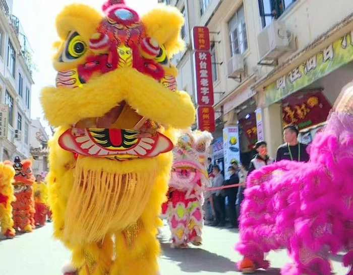 潮州市"古城过大年"舞龙舞狮展演正月初二举办|潮州市