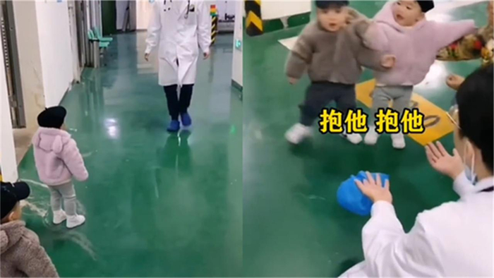 龙凤胎发现爸爸是医生拒绝拥抱并落荒而逃这不是我们的爸爸