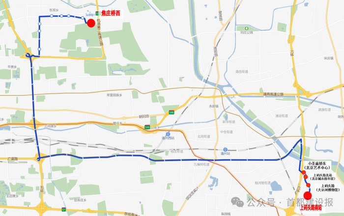 通游新春专线10（景区）路由示意图