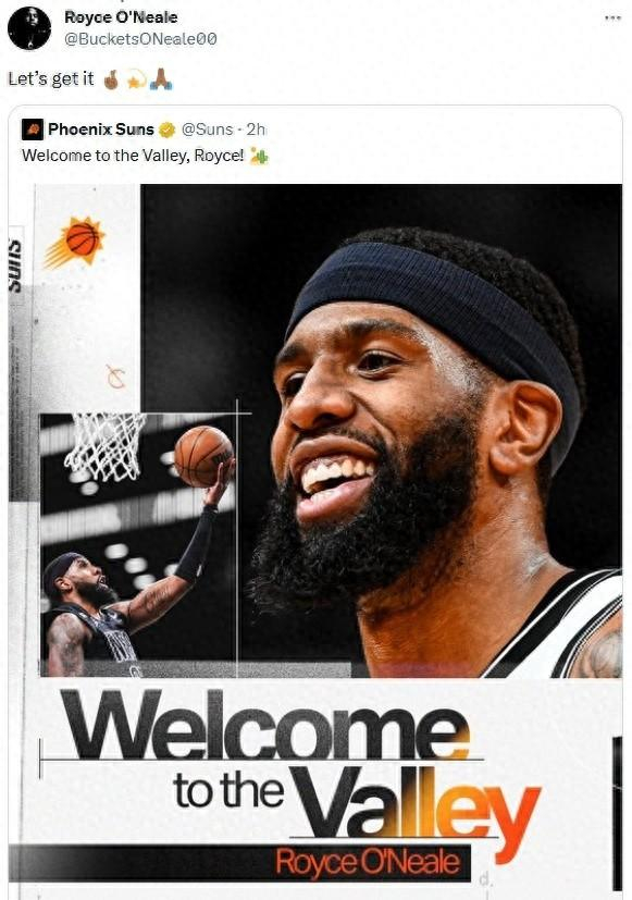 罗伊斯-奥尼尔转发太阳官宣海报:让我们冲吧04920592|马尔科