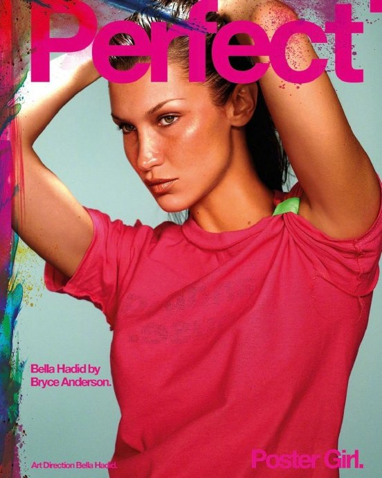 bella hadid 登上《perfect》杂志最新一期封面|_新浪
