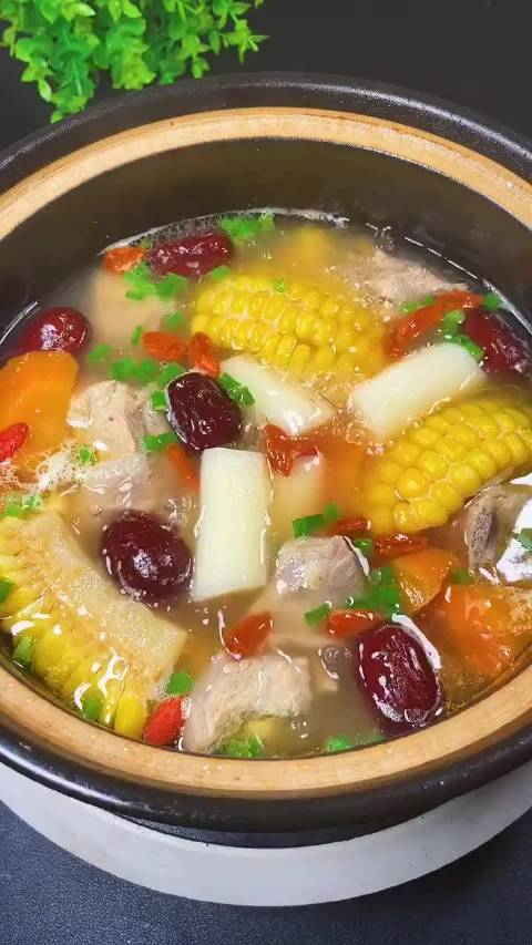 秋冬季节必备,枸杞山药排骨汤做法_手机新浪网