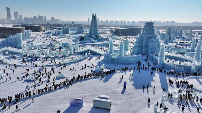 哈尔滨春节首日旅游订单增244黑龙江力争一季度接待游客突破6000万