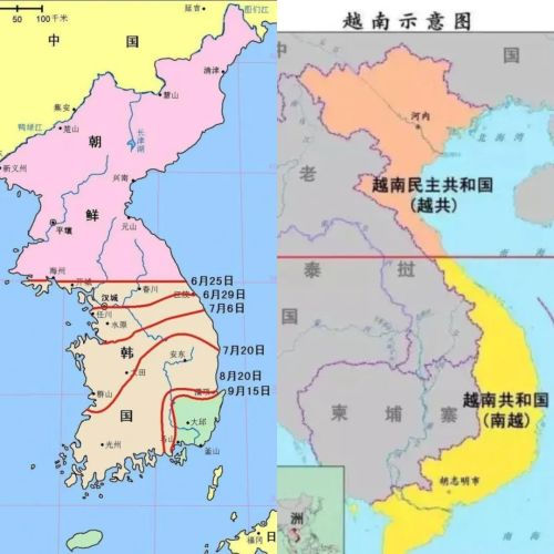 朝鲜战争与分裂的越南chinese new year在西方已经落户半个多世纪