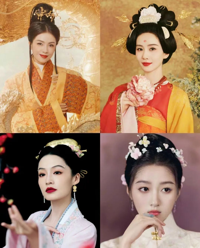 章若楠粉毛衣被抢空,繁花组团来,汉服四美刷屏,春晚全明星穿搭来了