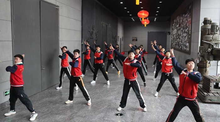 鼓起大国风范莱州中华武校再登央视春晚