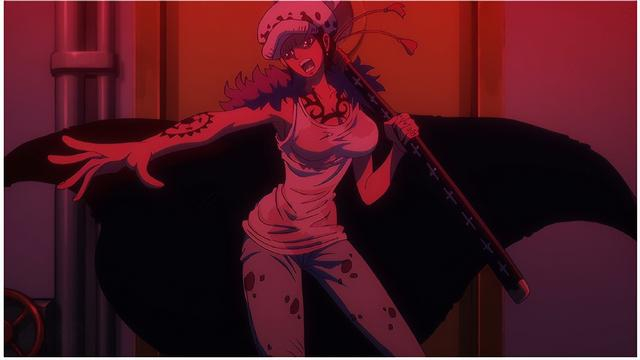 海贼王1093集动画:女体罗"上下失守",动画组果然都是老涩批|黑胡子