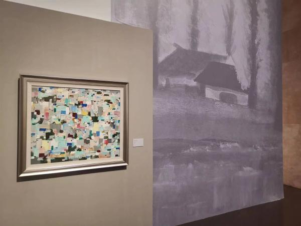 “中国式风景：林风眠吴冠中艺术大展”现场