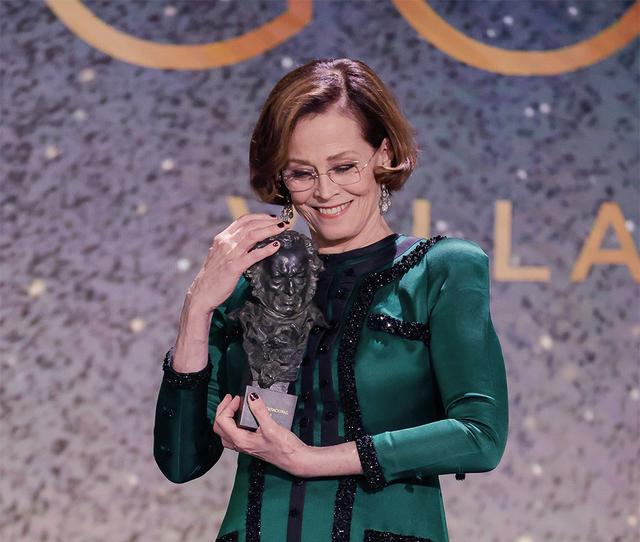 西格妮·韦弗获得了今年的国家戈雅奖 IC photo 图