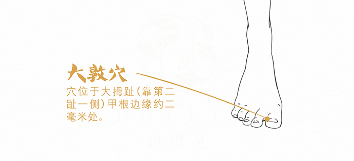 中医讲肝藏血,所以肝经上的大敦穴能治疗出血症,且主要是下焦出血,像