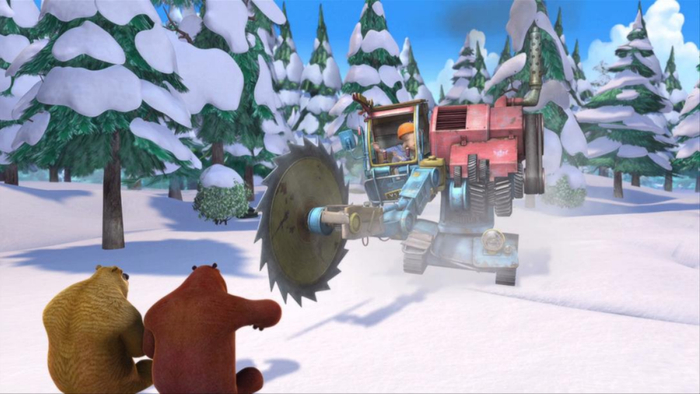 曾经的《熊出没》画质