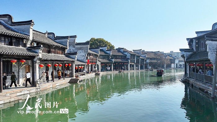 浙江湖州:南浔古镇 小船悠悠|南浔古镇|浙江省|湖州市