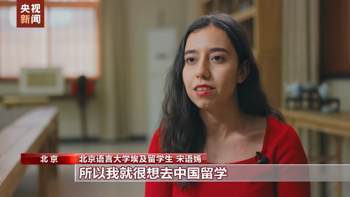 爱上中国风丨从家乡唱到春晚的埃及女孩|埃及|留学生
