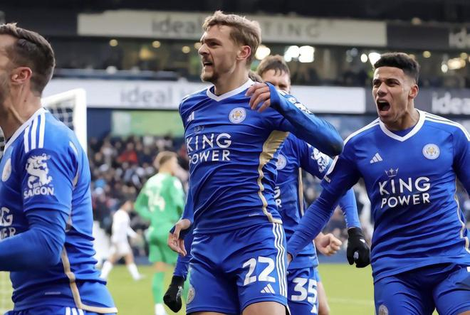 2-0,4连胜领跑!莱斯特城又赢了:甩开第三14分,重返英超挡不住