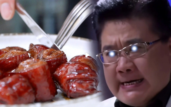 「九转大肠」源于曹可凡在美食综艺中的表情包